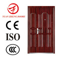 China-Lieferant-Stahl-Tür-doppelte Schwingtür-Außentür-Entwurf